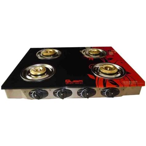 quba 4 burner gas stove